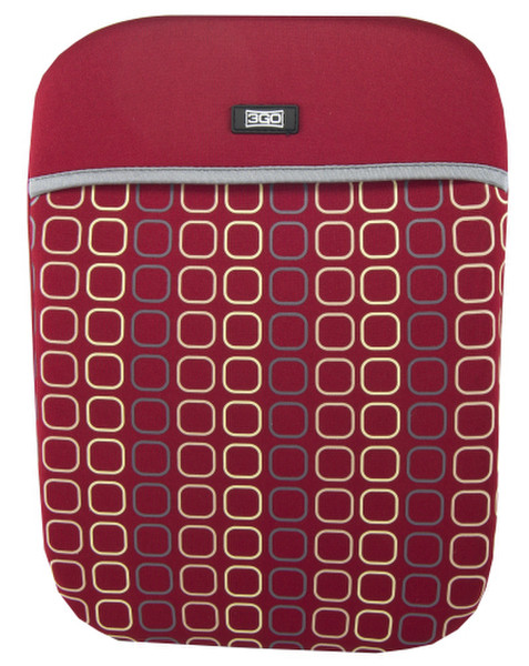 3GO Neo 10Zoll Sleeve case Rot