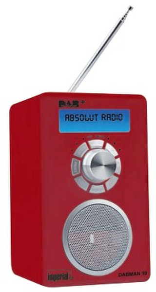 DigitalBox Dabman 10 Портативный Цифровой Красный радиоприемник