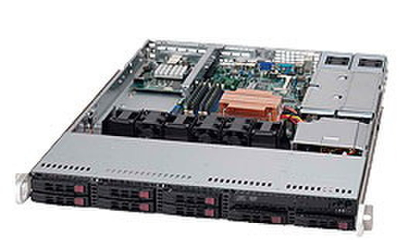 Supermicro SuperChassis 113TQ-R650UB, Black Низкопрофильный 650Вт Черный системный блок