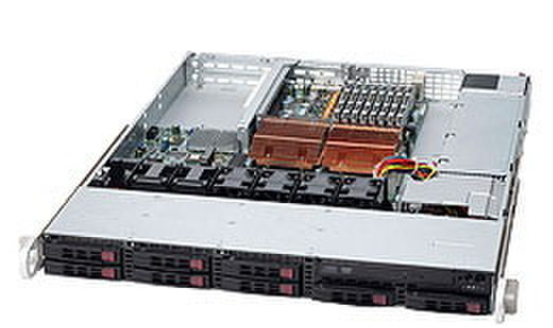 Supermicro SuperChassis 113TQ-700UB, Black Low Profile (Slimline) 700W Black computer case