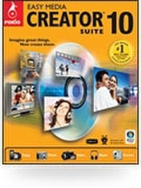 Roxio Easy Media Creator® 10 Suite, Platinum Edition