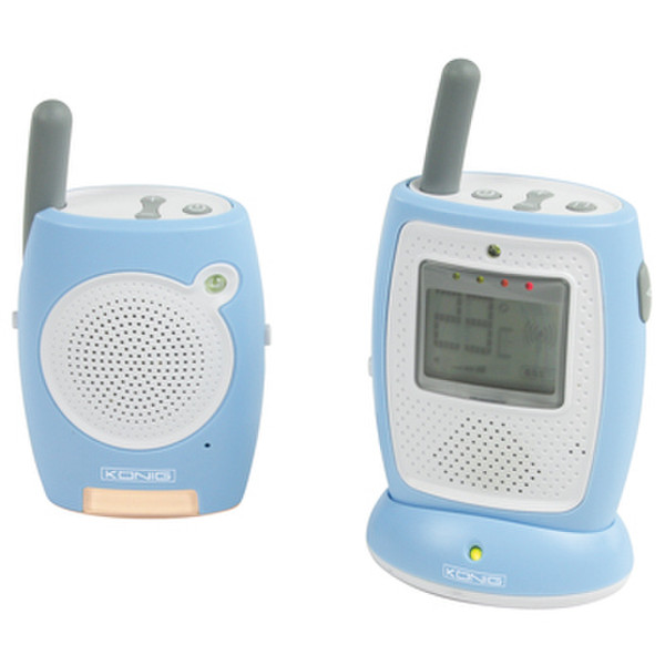 König HC-BM10 DECT babyphone Синий, Белый радио-няня