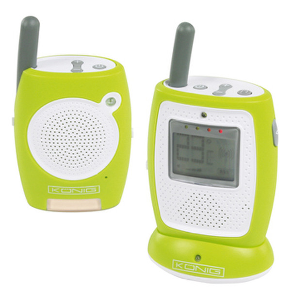 König HC-BM11 DECT babyphone Зеленый, Белый радио-няня