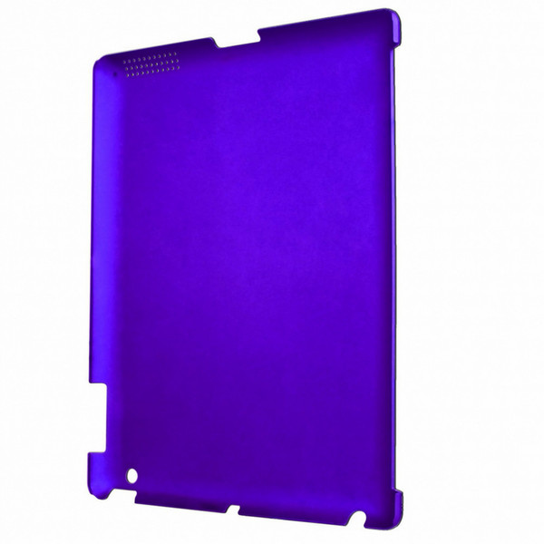 Approx iPad 2 and iPad 3 Back Skin PC Rubber Cover case Violett