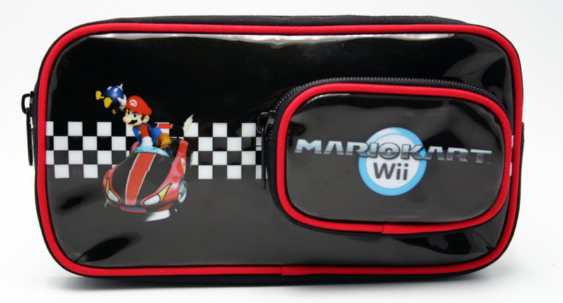 BG Games Mario Kart, Wii Мягкий пенал для карандашей Черный, Красный, Белый