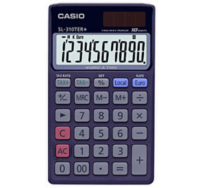 Casio SL-310TER+ Карман Basic calculator Серый