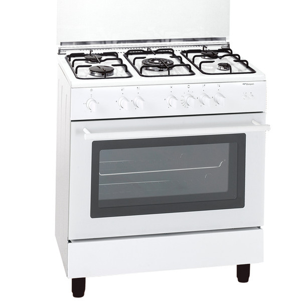 Bompani BO850ED/N Freestanding Gas hob White cooker