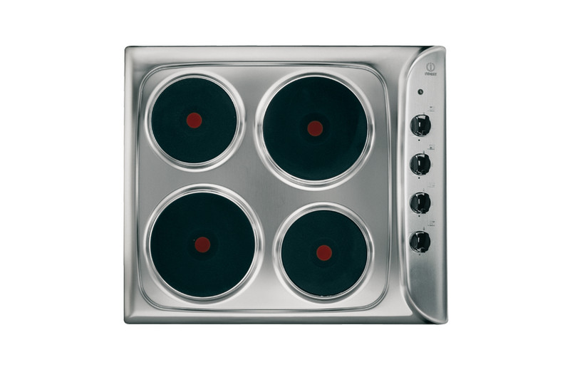 Indesit PIM 604 (IX) built-in Electric Stainless steel hob