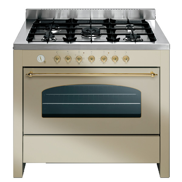 Bompani BO684SC/N Отдельностоящий Gas hob Слоновая кость кухонная плита