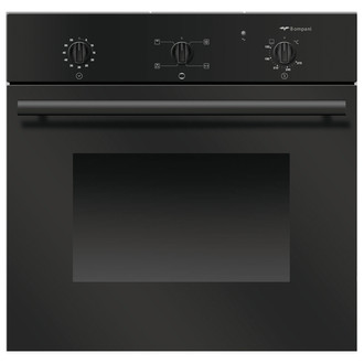 Bompani BO247GC/N Elektro, Erdgas 54l Schwarz Backofen