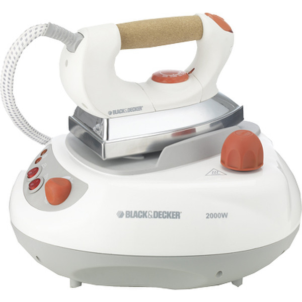 Black & Decker BR925LR 800W Red,White steam ironing station