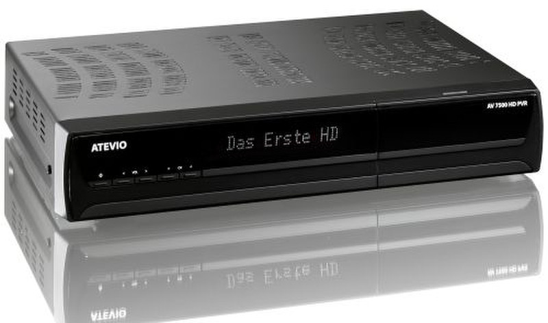 Atevio AM 7500 HD PVR Combo S2/C Kabel, Satellit Full-HD Schwarz TV Set-Top-Box