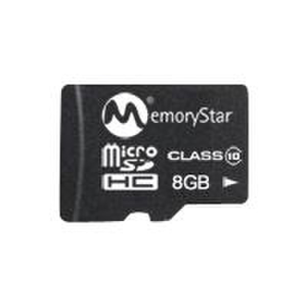 MemoryStar microSDHC 8GB, Class 10 8GB MicroSDHC Class 10 memory card