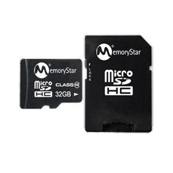 MemoryStar microSDHC 32GB, Class 10 32ГБ MicroSDHC Class 10 карта памяти