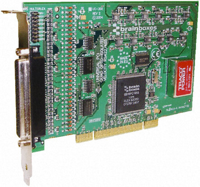 Brainboxes PCI 4 port OPTO RS422/485 интерфейсная карта/адаптер
