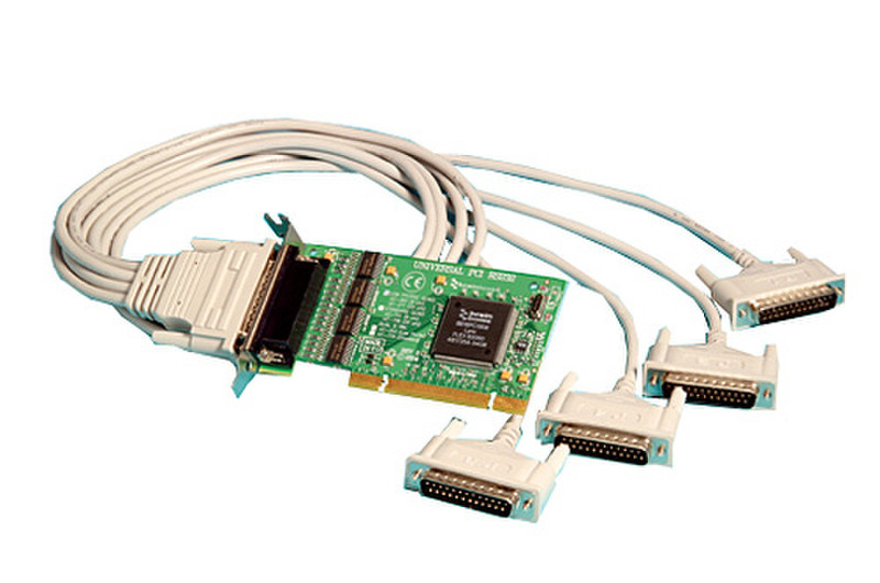 Brainboxes Low Prof PCI 4 port RS232 interface cards/adapter