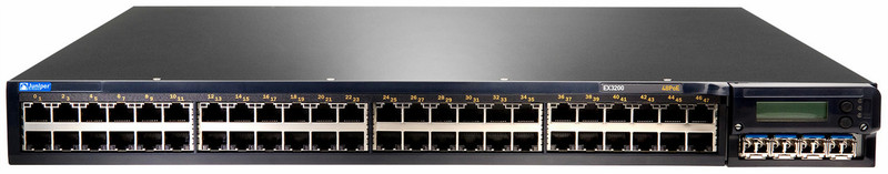 Juniper EX 3200 Unmanaged L2 Power over Ethernet (PoE) Black