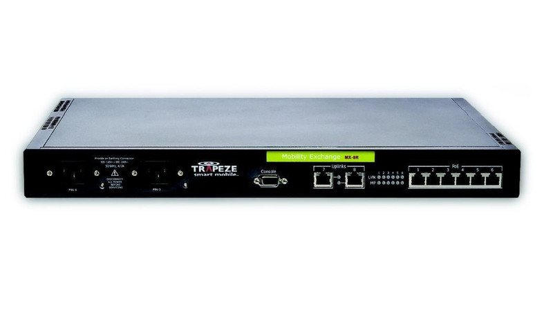 Trapeze Networks MX-8 Mobility Exchange 1000Mbit/s Power over Ethernet (PoE) WLAN access point