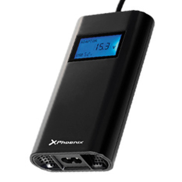 Phoenix Technologies PHCHARGERLCD90 Indoor Black mobile device charger