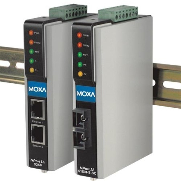 Moxa NPort IA-5150 Device Server 0.2304Мбит/с 1310нм сетевой медиа конвертор