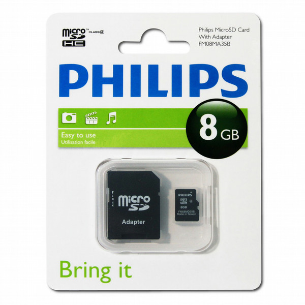 Philips Micro SD cards FM08MA35B/97