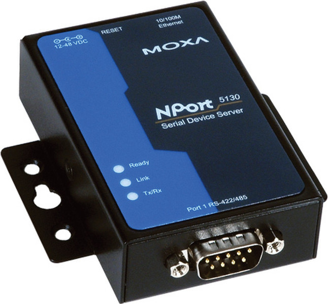 Moxa NPort 5130 1 port 0.9216Мбит/с сетевой медиа конвертор