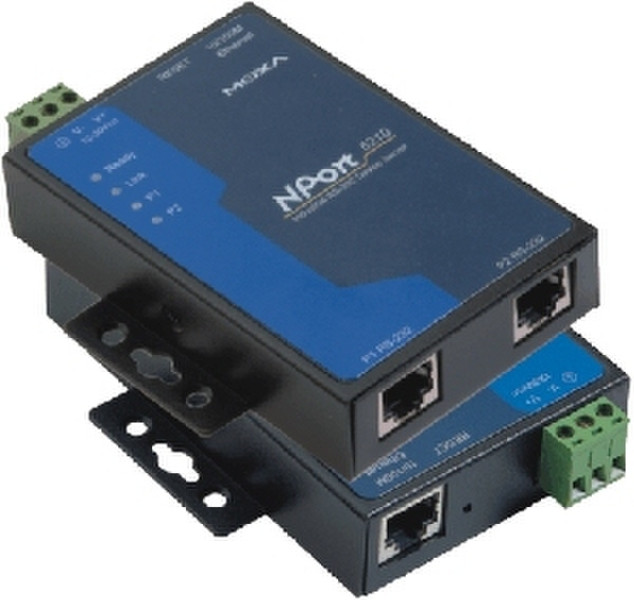 Moxa NPort 5210 2 ports, width adaptor 0.2304Mbit/s network media converter