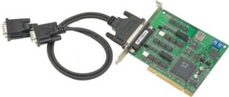 Moxa CP-132UL-I 2-port RS-422/485 Universal PCI board V2 7.5Mbit/s Netzwerkkarte