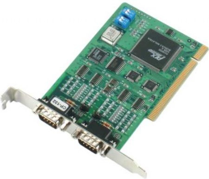 Moxa CP-132I 2-port RS-422/485 board 7Mbit/s Netzwerkkarte