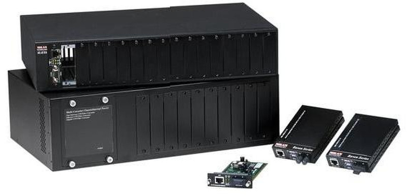 Milan MIL-RCS10EU 10 Slot Chassis Black rack