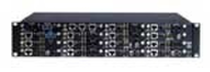 Milan MIL-9200X 16 slot Media Rack Black rack