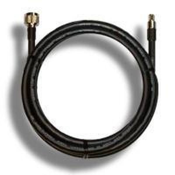 Digi 20 foot, right-angle RPSMA male to N-male connector 6.1m Black networking cable