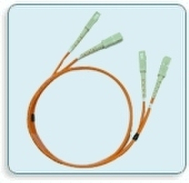 Moxa Optical Fiber Patch cord, full duplex Multi Mode 62.5 micron 1.0m 1m fiber optic cable