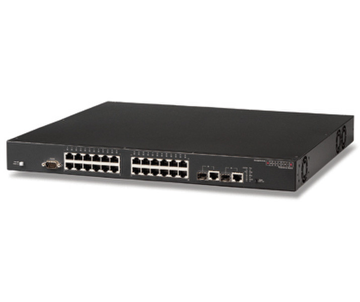 Edge-Core Stackable Layer 2/4 Fast Ethernet POE switch