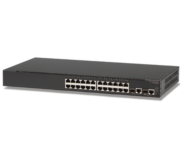 Edge-Core 24-port L2 Fast Etherent Standalone Switch Managed L2 Black