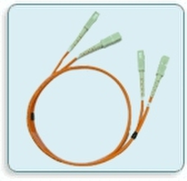 Moxa Optical Fiber Patch Cord 1м Оранжевый оптиковолоконный кабель