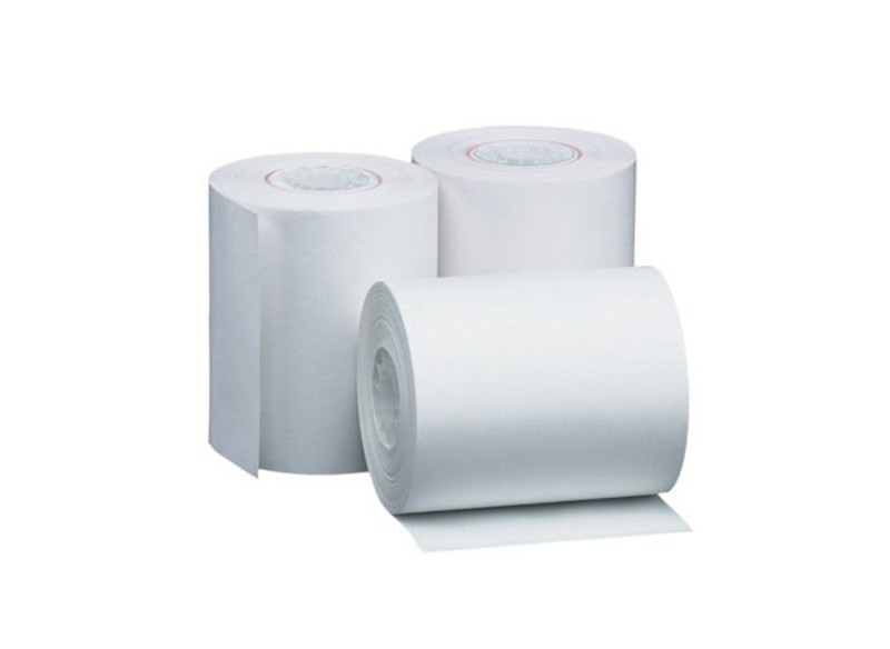 Exacompta Roll for calculator and cash register 57x70x12x25 - 2 ply chemical automatic copy
