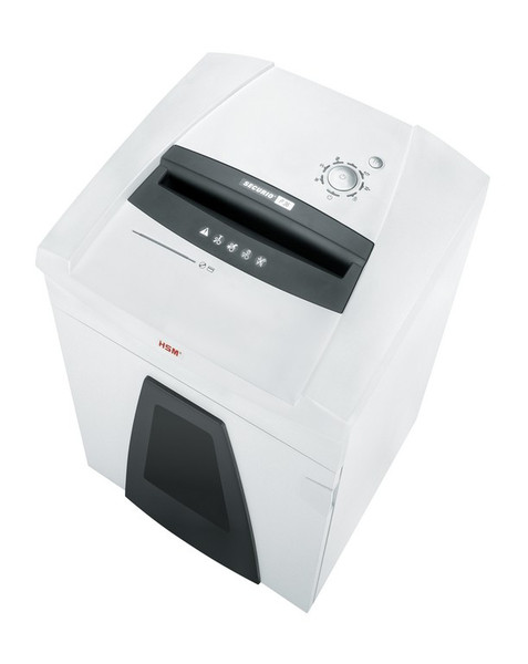 HSM Securio P36 1x5mm + CD Particle-cut shredding 60дБ Черный, Белый измельчитель бумаги