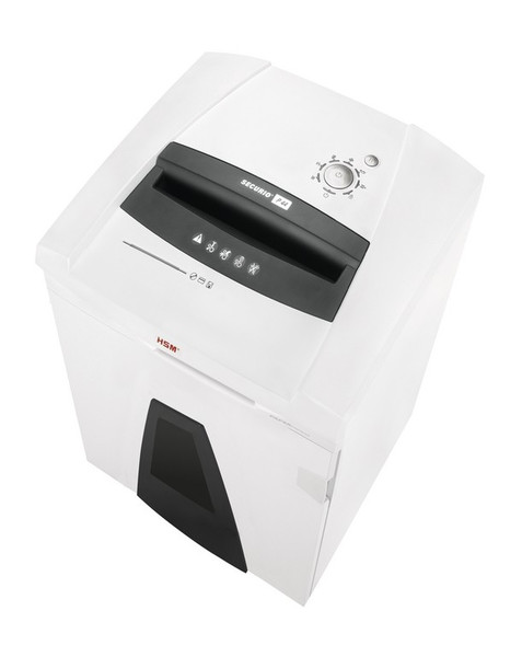 HSM Securio P44 Particle-cut shredding 67дБ Черный, Белый измельчитель бумаги