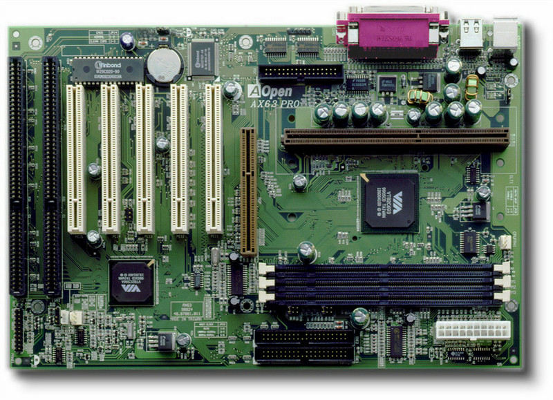 Fujitsu AX63 Pro Socket 370 ATX motherboard