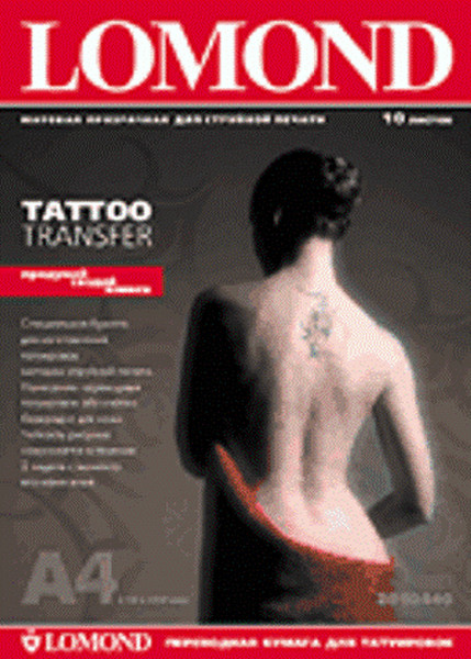 Lomond Tattoo Inkjet Paper A4/10 Gloss бумага для печати
