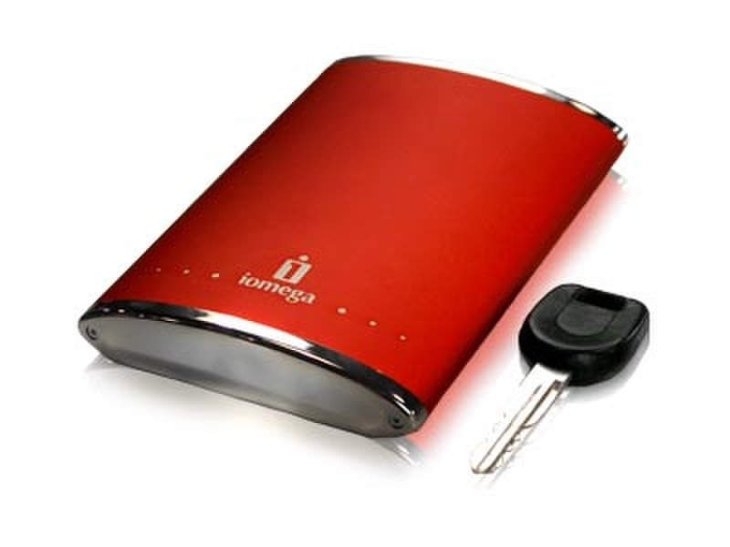 Iomega eGo 350GB Portable Hard Drive Red 350GB Red external hard drive