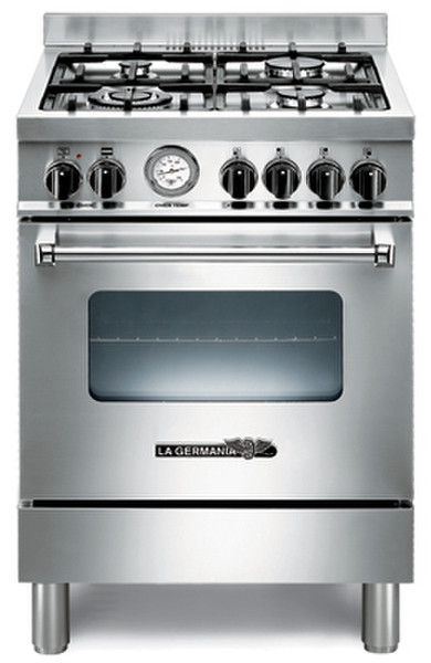 Bertazzoni EX6 4C 61 X MID Freistehend Gas hob A Edelstahl Küchenherd