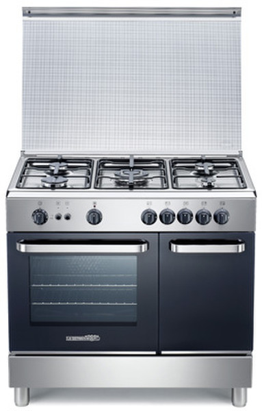 Bertazzoni TP95C71XPLUS Отдельностоящий Gas hob Нержавеющая сталь кухонная плита