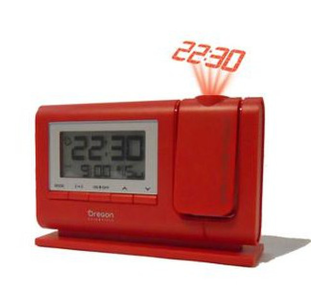 Oregon Scientific Projection Clock Digital table clock Квадратный Красный