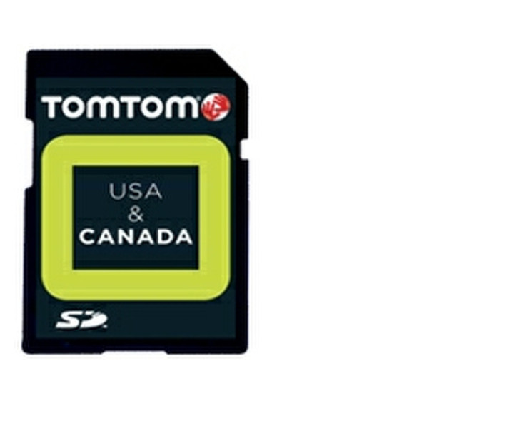 TomTom Map of US and Canada IQR 8.80