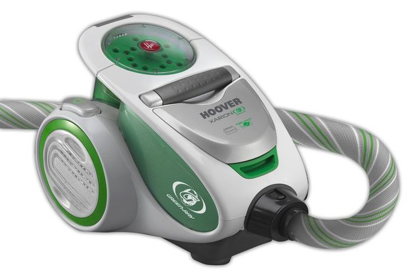 Hoover Xarion Green Ray TXG 1210 Zylinder-Vakuum 1.5l 1200W Grün, Weiß