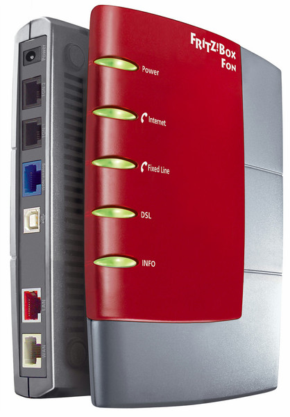 AVM FRITZ!Box Fon (Annex B) wired router