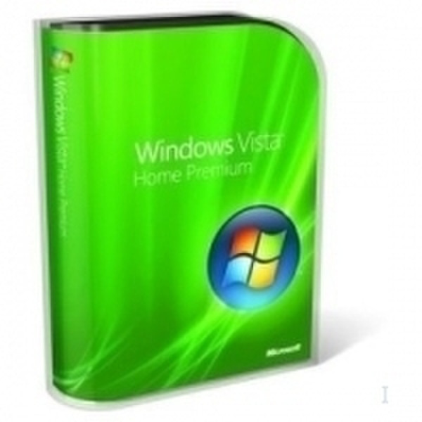 Microsoft Vista Home Premium, SP1, 64-bit, DVD, DE