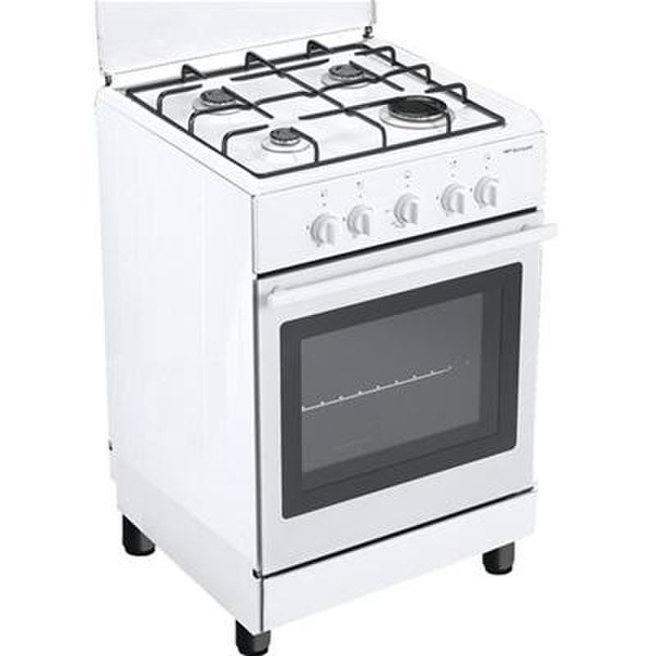 Bompani BO510EI/N Freestanding Gas hob White cooker